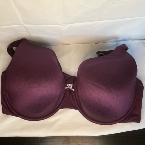 Cacique Bra Lightly Lined Full Coverage Adjustable Wide Straps Wide 4 Claps Band - Picture 2 of 8